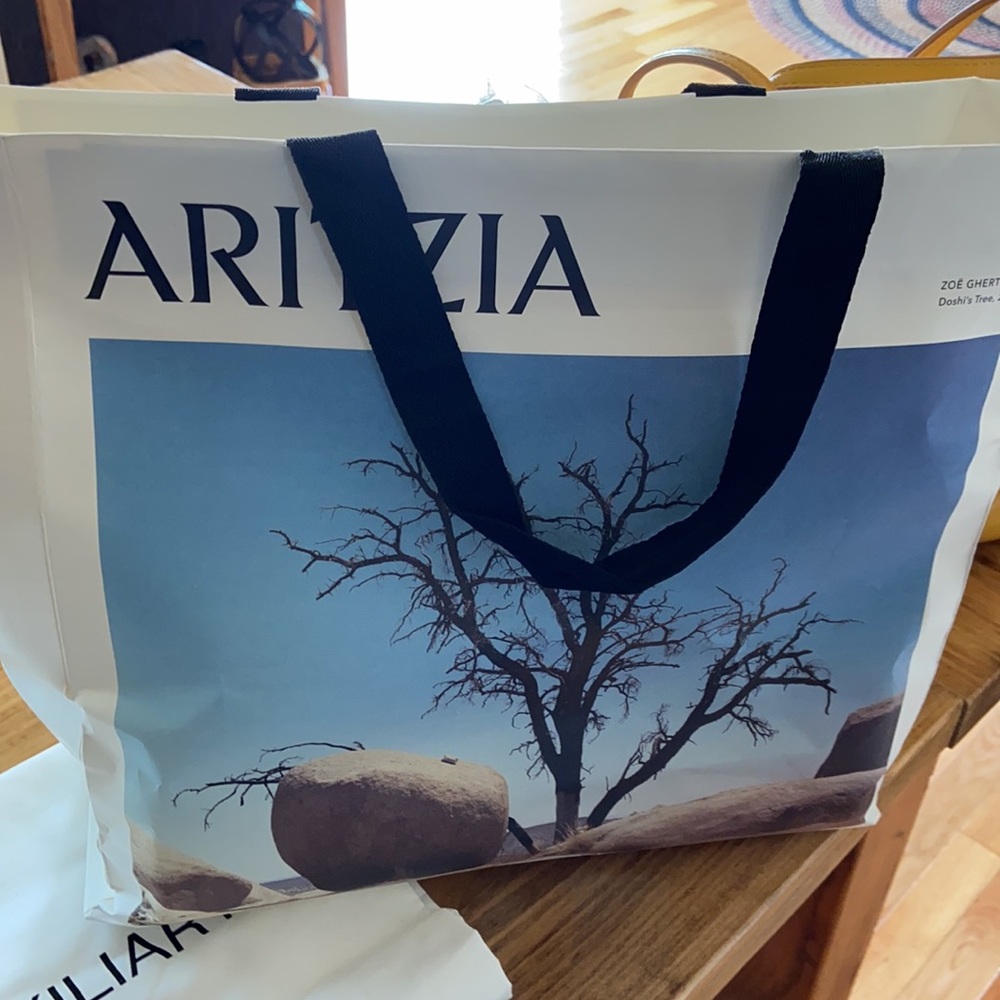 Brand new Aritzia tote with small wristlet - Picture 6 of 6